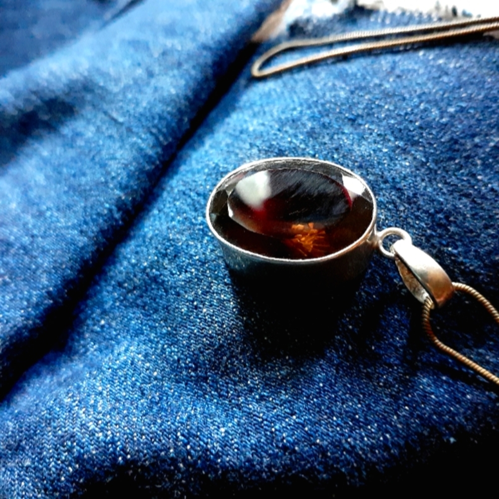 Smoky Topaz necklace